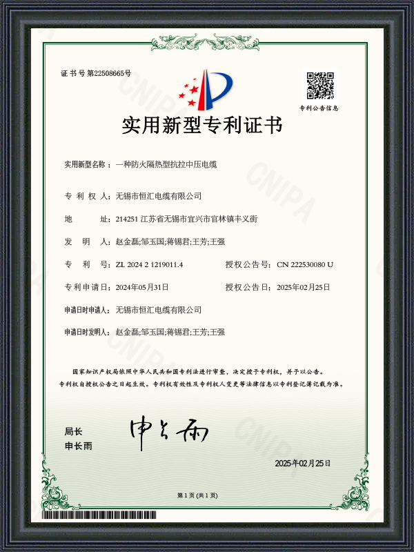 Sertifikat Paten Model Utilitas